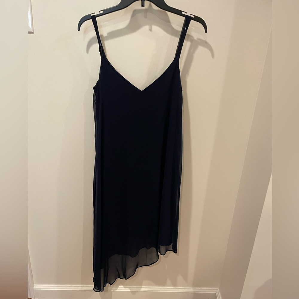 Navy blue White House/Black market dress. Size 6